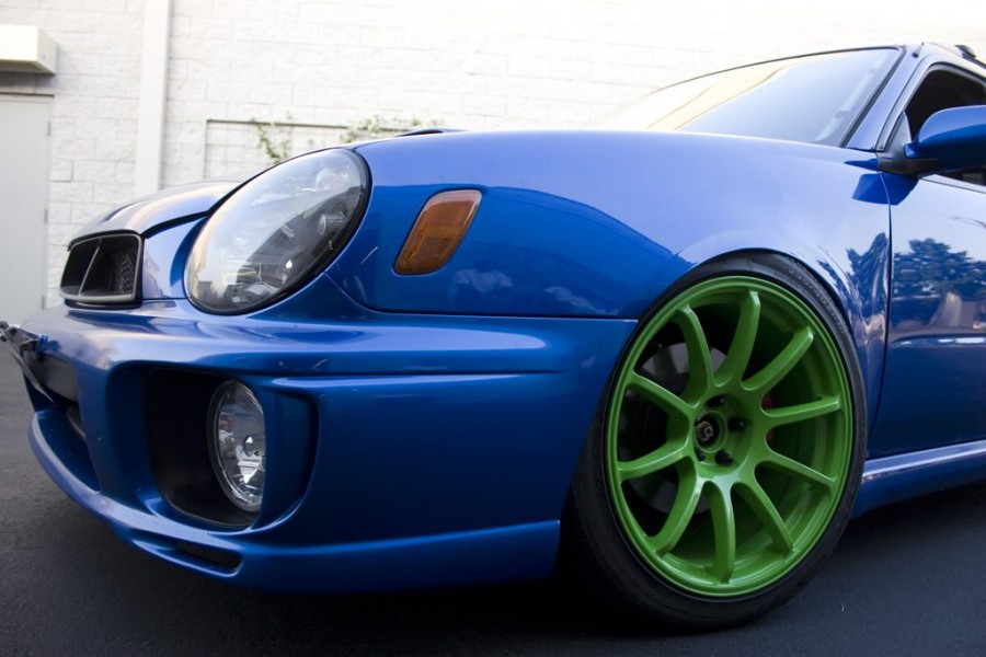 Subaru Impreza wheels Rota G-force 18″ 9J ET35 235/40 WRX Wagon 