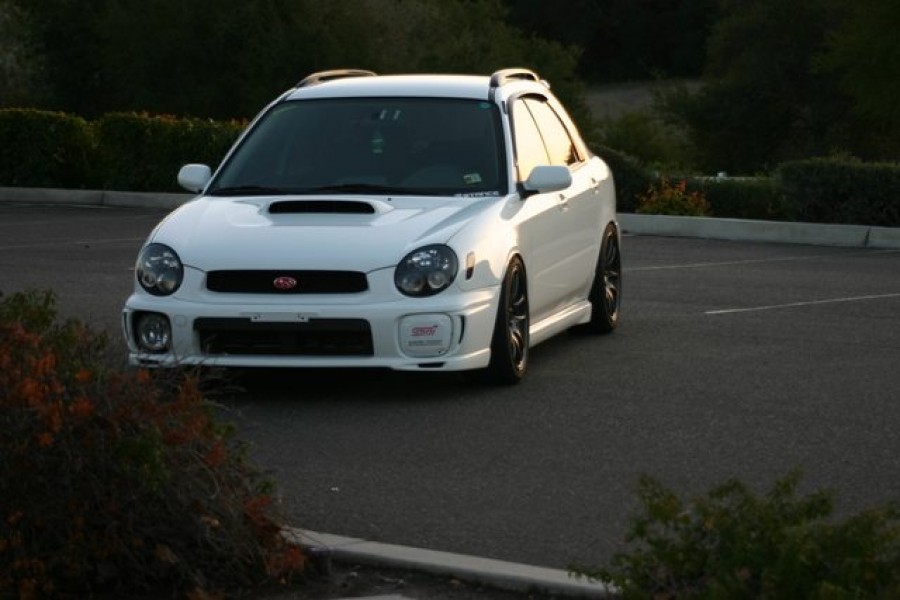Subaru Impreza GD, GG wheels Work Emotion CR KAI 17″ 9J ET34 235/40 ET41 WRX Wagon 