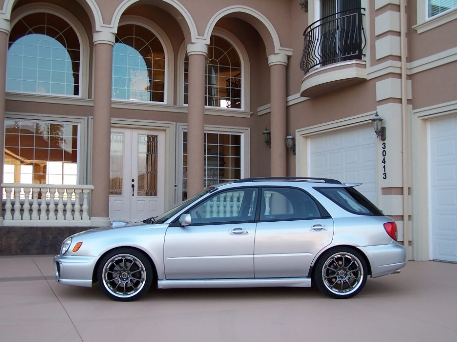 Subaru Impreza GD, GG wheels Rays Volk Racing GT-N 18″ 7.5J ET42 215/45 WRX Wagon 
