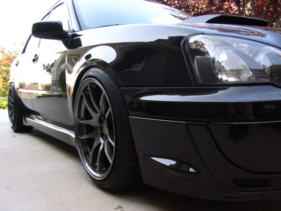 Subaru Impreza GD, GG wheels Work Emotion CR KAI 18″ 9.5J ET32 225/40 ET35 WRX Wagon 
