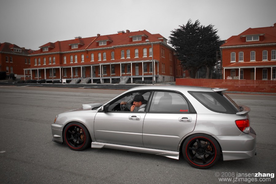 Subaru Impreza GD, GG wheels Rays Gram Lights 57Maximum 18″ 8.5J ET45 235/40 WRX Wagon 