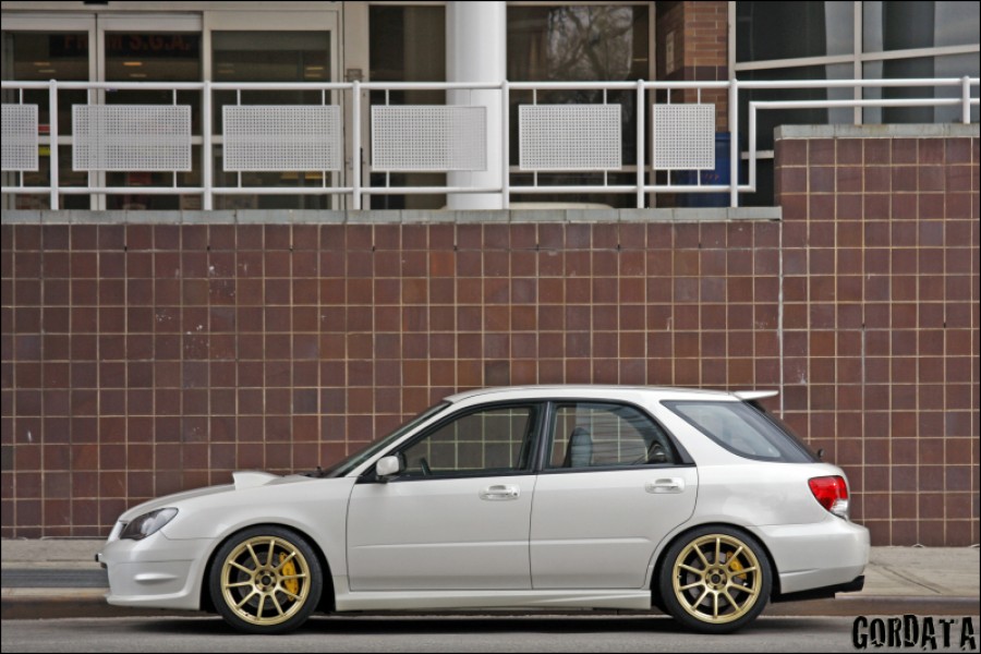 Subaru Impreza wheels Rota G-force 18″ 9J ET35 225/40 WRX Wagon 