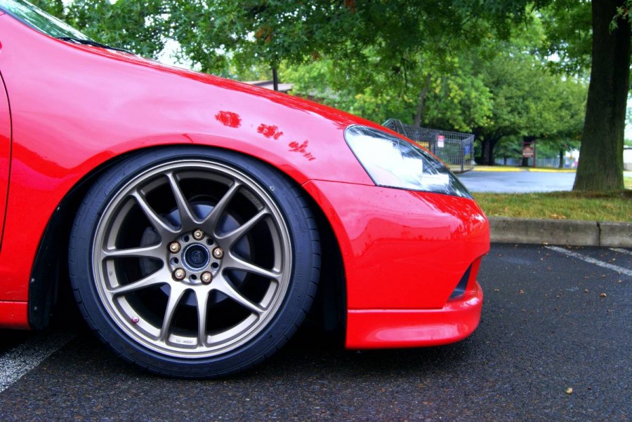Acura RSX wheels Work Emotion CR KAI 17″ 9J ET13 225/40 215/40
