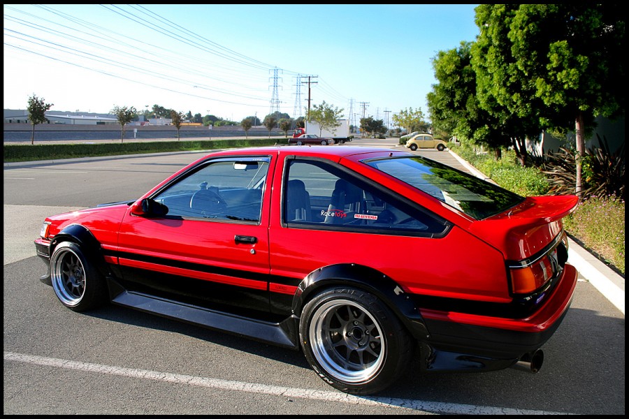 Toyota Corolla Levin AE85/AE86 wheels Jline 10SL2 16″ 9.5J 225/40 ET-43 235/45
