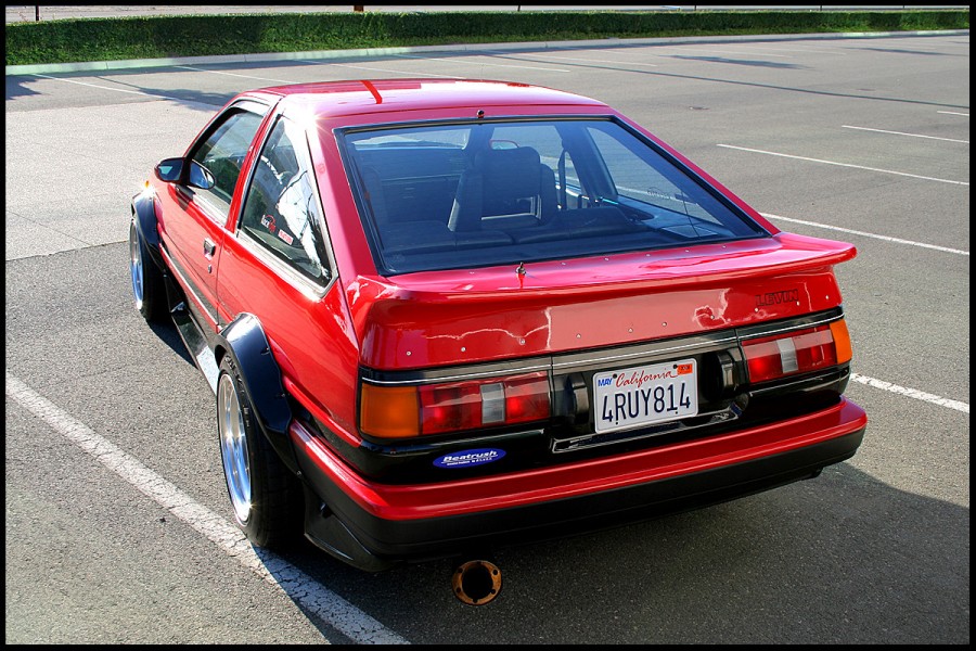 Toyota Corolla Levin AE85/AE86 wheels Jline 10SL2 16″ 9.5J 225/40 ET-43 235/45