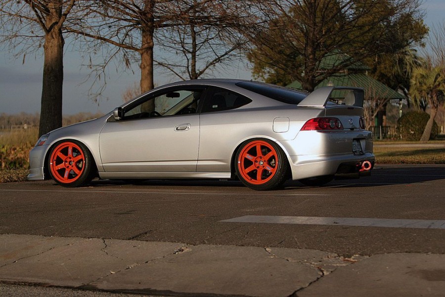 Acura RSX wheels Rays Volk Racing TE37 18″ 9.5J ET22 235/35 10.5J 235/40