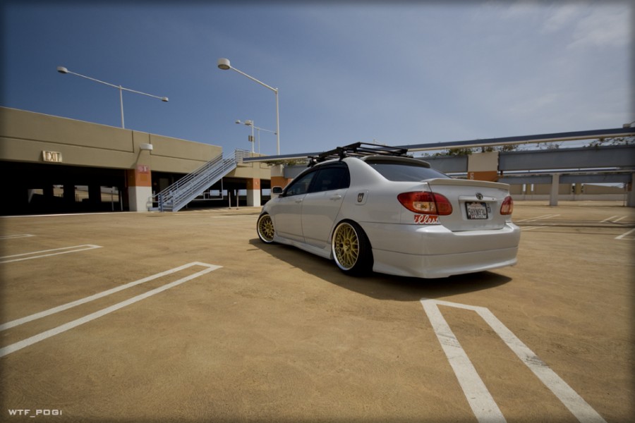 Toyota Corolla E120/E130 wheels Work VS-XX 18″ 8J ET26 215/40 9.5J ET32 225/40