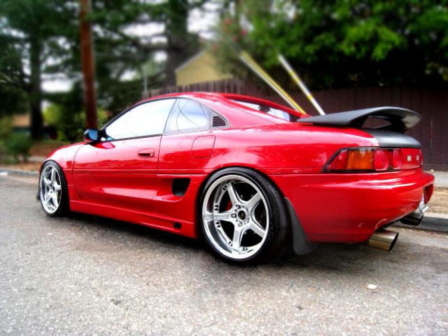 Toyota MR2 W20 wheels Rays Volk Racing GT-S 18″ 8J ET21 215/35 10J ET23 255/35