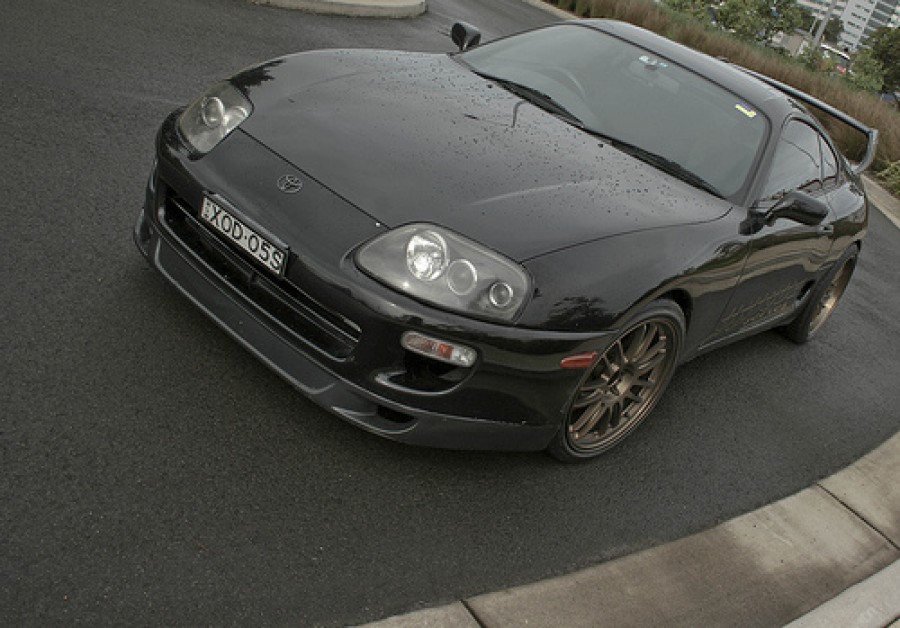Toyota Supra A80 wheels Rays Volk Racing RE30 19″ 9J ET25 245/35 Volk Racing GT30 11J 285/30