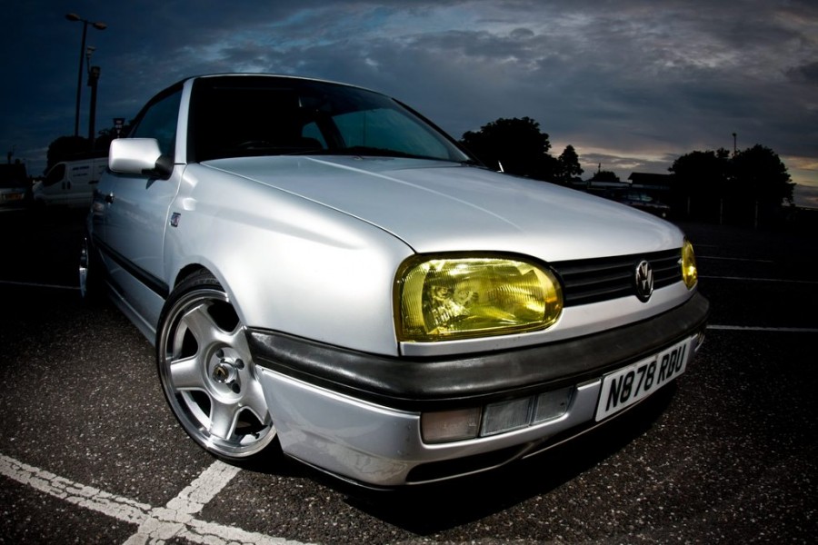 Volkswagen Golf MK3 wheels Schmidt Modern Line Revolution 16″ 9J ET25 215/35 ET15 Cabrio 