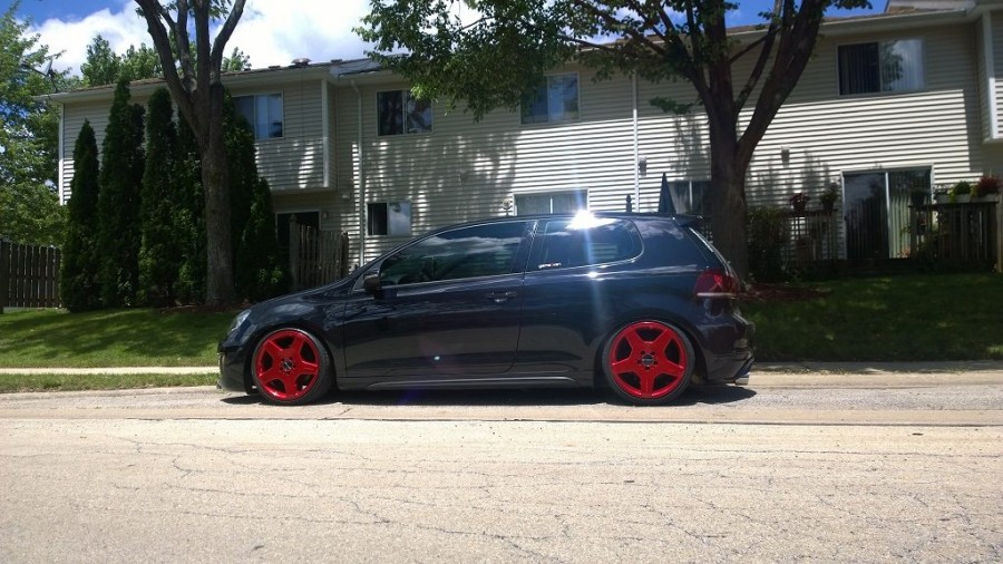 Volkswagen Golf MK6 wheels AMG Monoblock 18″ 8.5J ET44 215/35