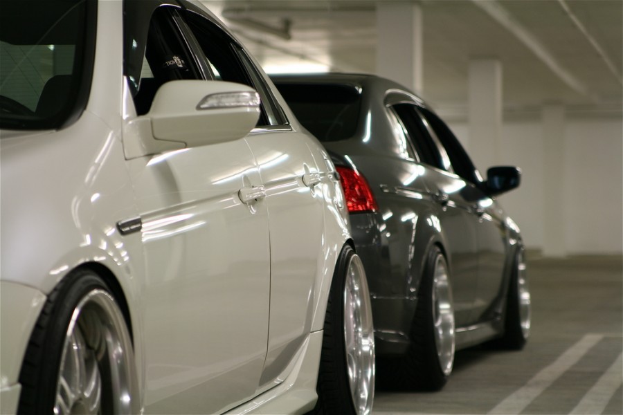 Acura TL 3 generation (UA6-UA7) wheels Work Varianza T1S 19″ 9.5J ET15 225/35 11J ET17 245/35