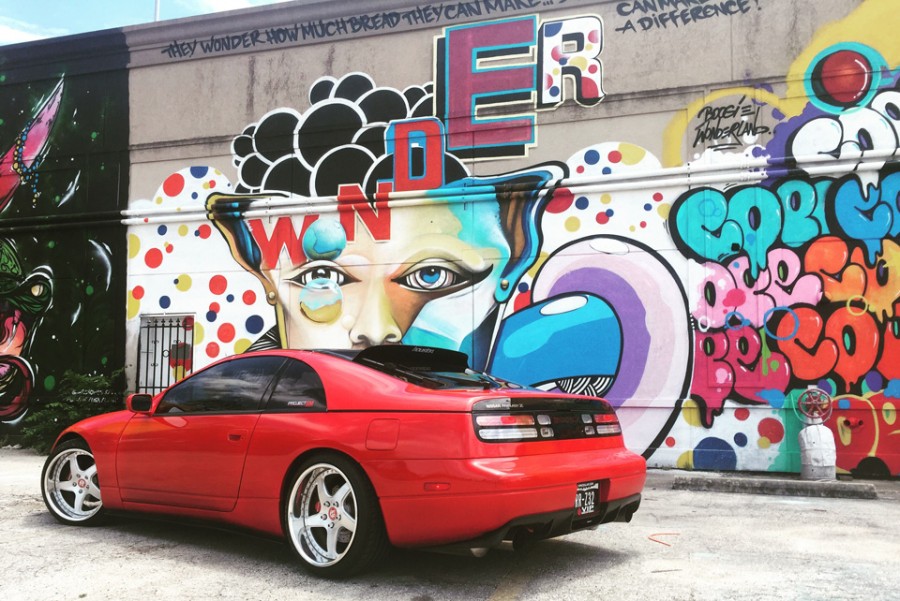 Nissan 300ZX Z32 wheels VIP Modular VR15 18″ 9.5J