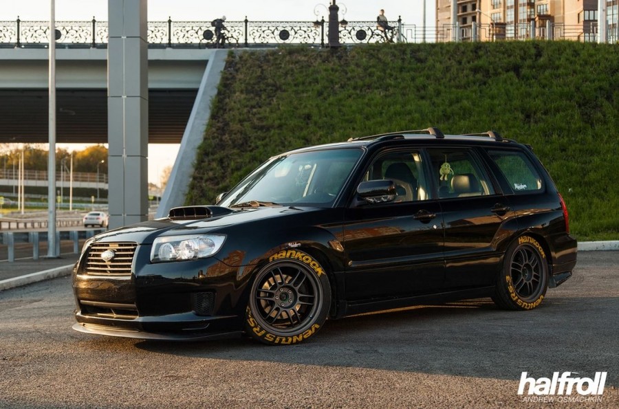 Subaru Forester SG wheels Enkei RPF1 18″ 8J 225/40
