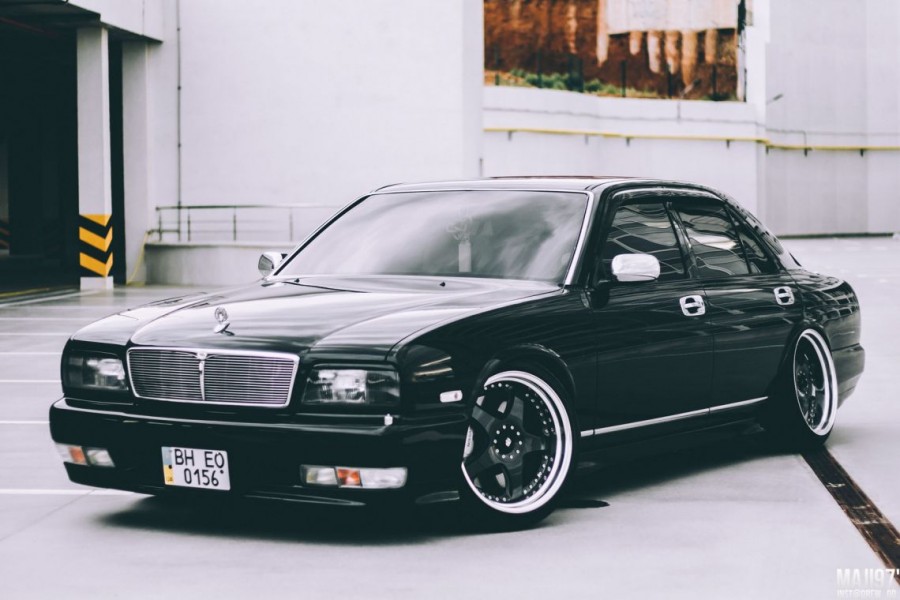 Nissan Cima Y32 wheels Junction Produce Scara 19″ 255/35 VIP Style 