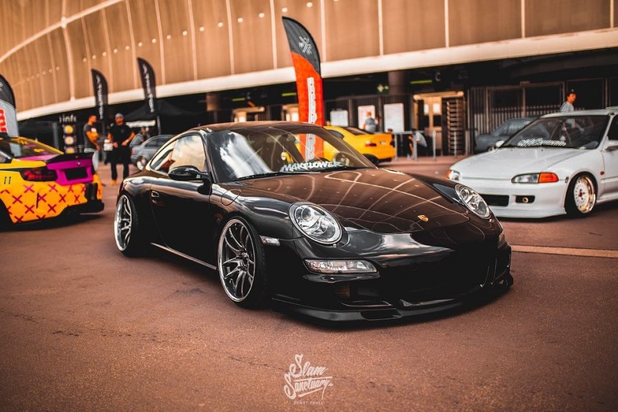 Porsche 911 997 Series wheels Work Emotion CR2P 19″ 10J 11J
