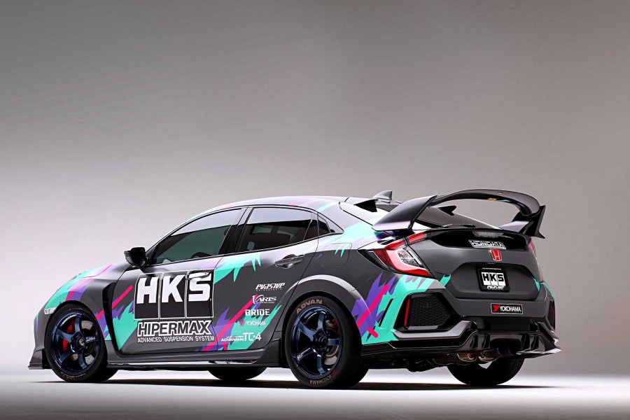 Honda Civic FC/FK wheels Advan Yokohama TC4 18″ 9.5J 265/35