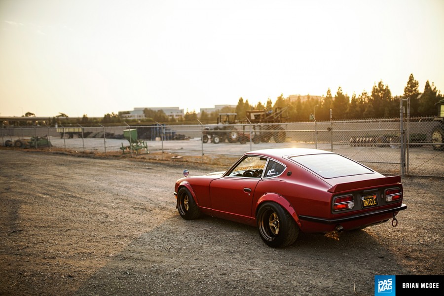 Datsun 240Z wheels Work Equip 40 15″ 9.5J ET-22 205/50 10.5J ET-25 225/50