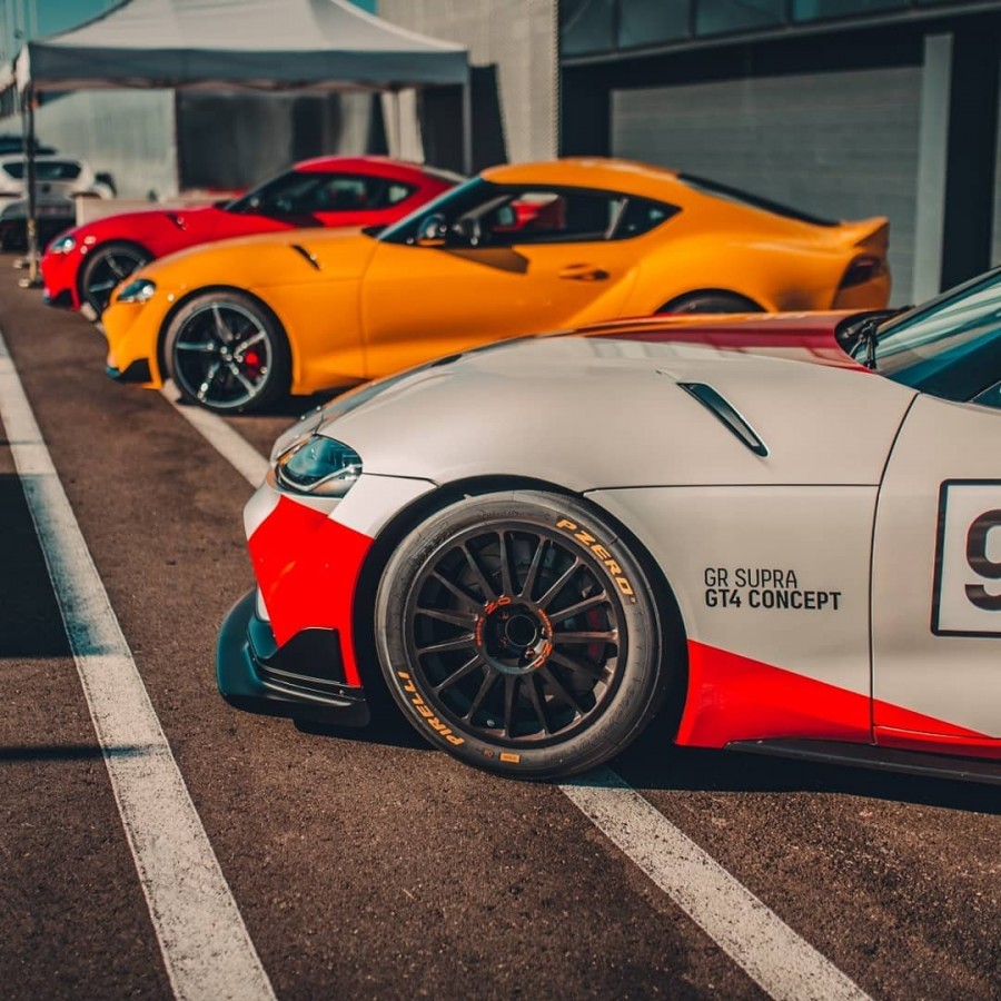 Toyota Supra A90  wheels OZ Racing Supertourismo GT