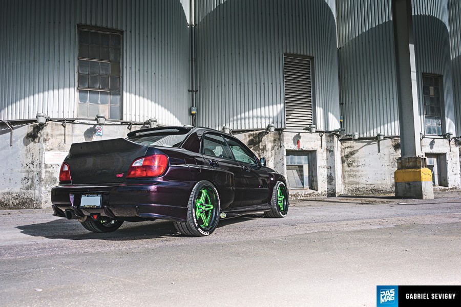 Subaru Impreza GD, GG wheels Niche Versaille 19″ 10.5J ET32 285/30 ET22