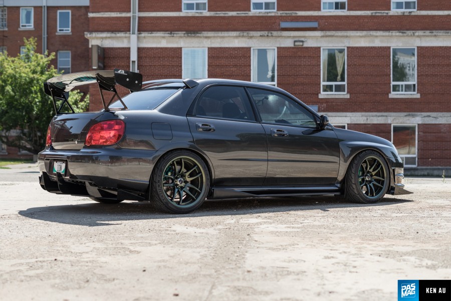 Subaru Impreza GD, GG wheels Work Emotion CR2P 18″ 9.5J ET38 255/35 WRX STI 