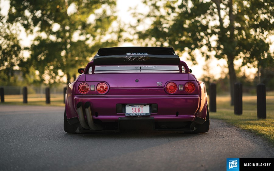 Nissan Skyline GT-R R32 wheels Art In Motion MA50 18″ 11J ET-11 275/35 12.5J ET-48 315/30