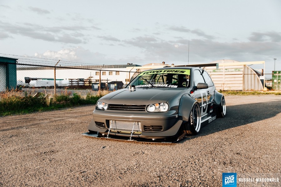 Volkswagen Golf MK4 wheels Enkei RPF1 18″ 11.5J 265/35 13J 285/30 GTI 