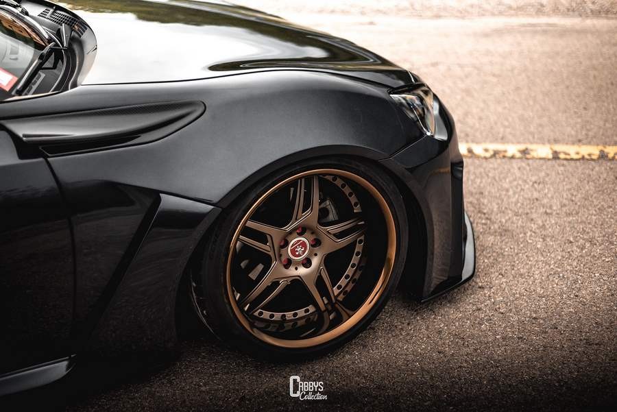 Scion FR-S wheels Work Durandal DD5.2 18″ 10.5J ET-9 255/35 11.5J ET-22 295/30