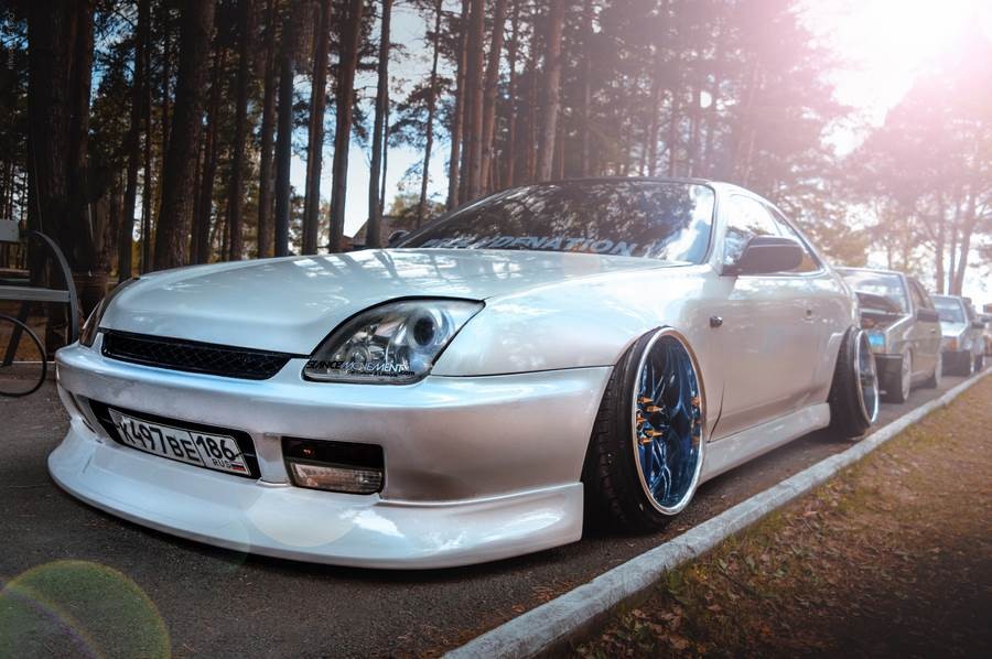 Honda Prelude BB5, BB6, BB7, BB8, BB9 wheels Weds Sport Kranze Borphes 18″ 10.5J ET2 215/35 12.5J ET-23 245/35