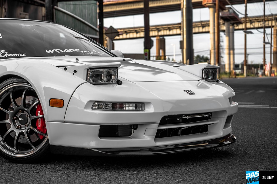 Acura NSX 1 generation. NA1, NA2 wheels Advan Yokohama RZ-DF 18″ 8J ET37 215/35 19″ 10J ET35 275/30