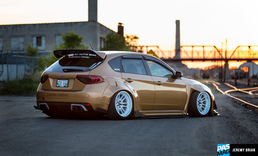 Subaru Impreza GE, GV, GH, GR wheels Cosmis xt206r 18″ 11J ET8 265/35 WRX STI 