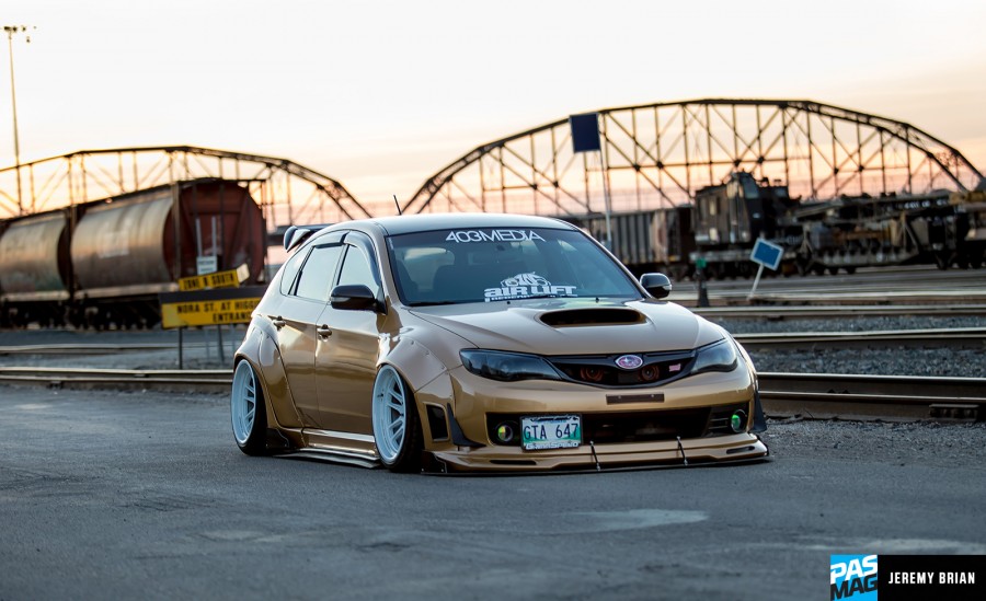 Subaru Impreza GE, GV, GH, GR wheels Cosmis xt206r 18″ 11J ET8 265/35 WRX STI 