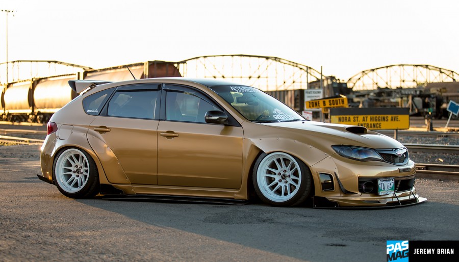 Subaru Impreza GE, GV, GH, GR wheels Cosmis xt206r 18″ 11J ET8 265/35 WRX STI 