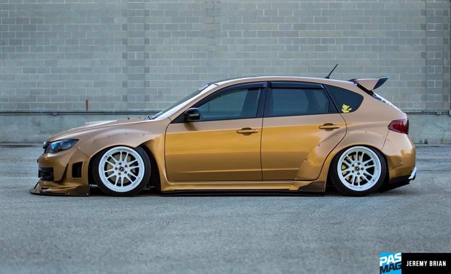 Subaru Impreza GE, GV, GH, GR wheels Cosmis xt206r 18″ 11J ET8 265/35 WRX STI 