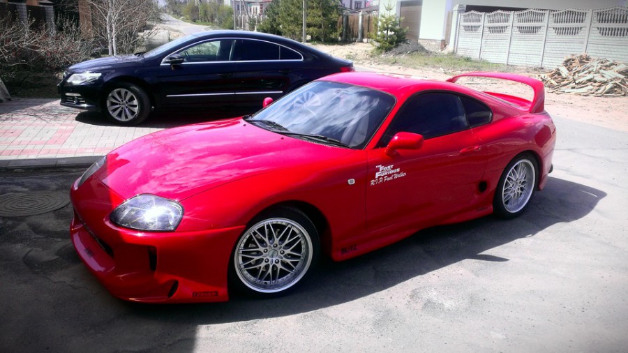 Toyota Supra A80 wheels OZ Racing 2jz-gte Ghost 
