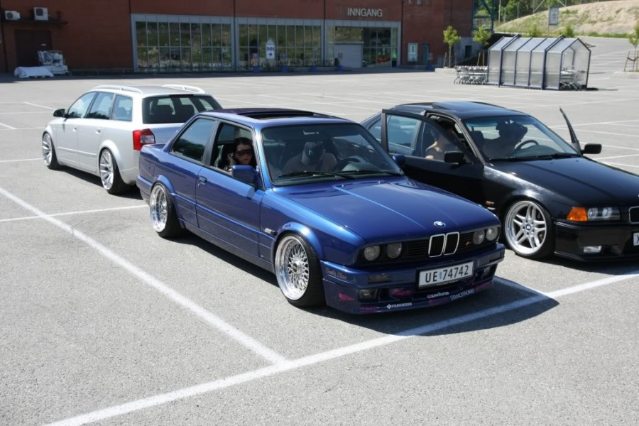 BMW 3 series E30 wheels BBS RC090 17″ 9J ET21 205/40 9.5J ET17 215/40