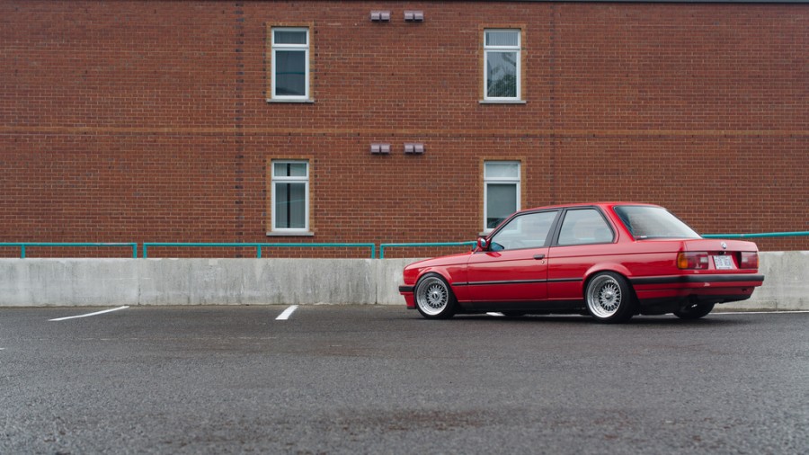 BMW 3 series E30 wheels BBS RS 16″ 9J ET8 205/45 10J 225/40