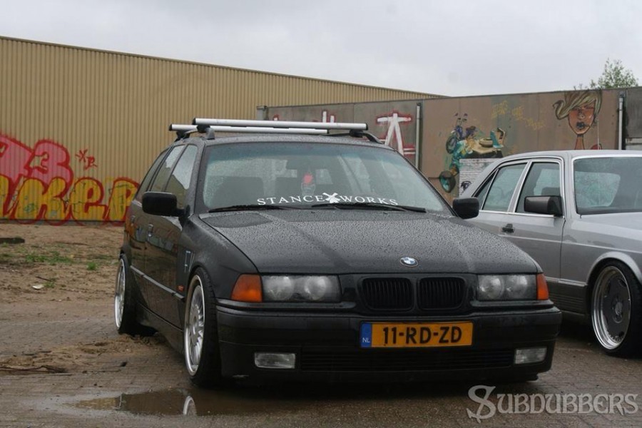 BMW 3 series E36 wheels Fuchs (BMW) Styling 2021 17″ 8J ET10 195/40 9J ET19 205/40