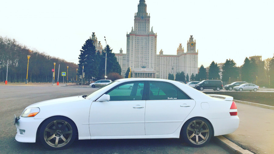 Toyota Mark II 110 wheels Origin DNA-02 18″
