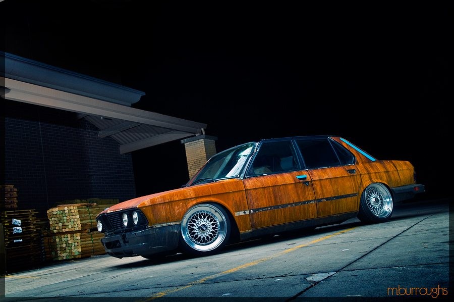 BMW 5 series E28 wheels BBS RS 18″ 8.5J ET13 215/35 9.5J 225/35