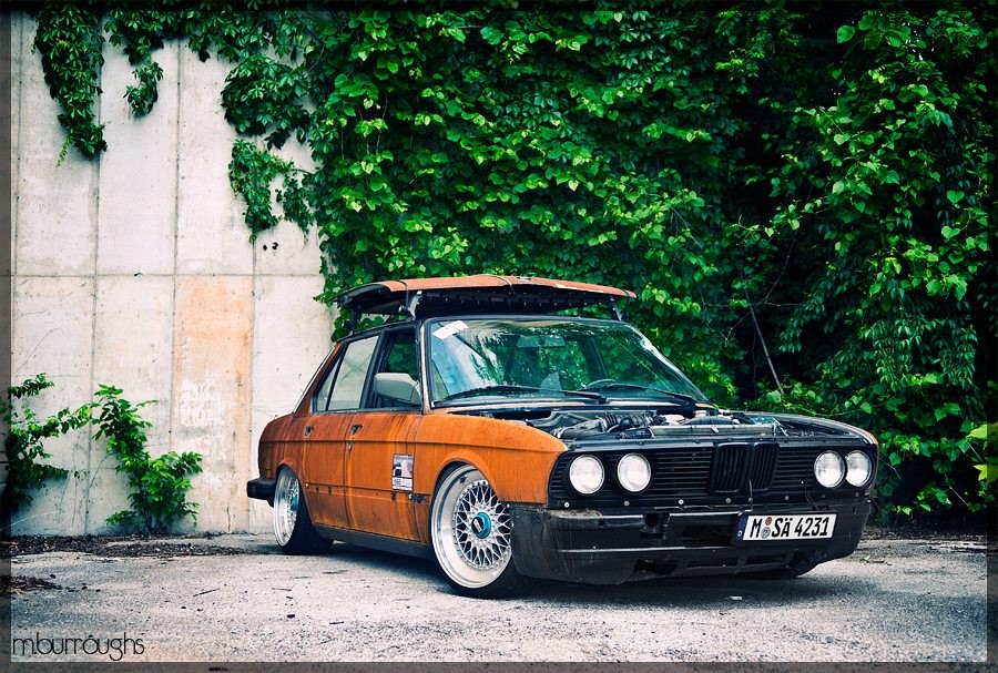 BMW 5 series E28 wheels BBS RS 18″ 8.5J ET13 215/35 9.5J 225/35