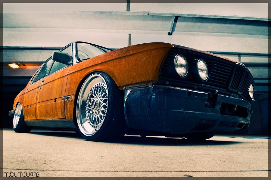 BMW 5 series E28 wheels BBS RS 18″ 8.5J ET13 215/35 9.5J 225/35