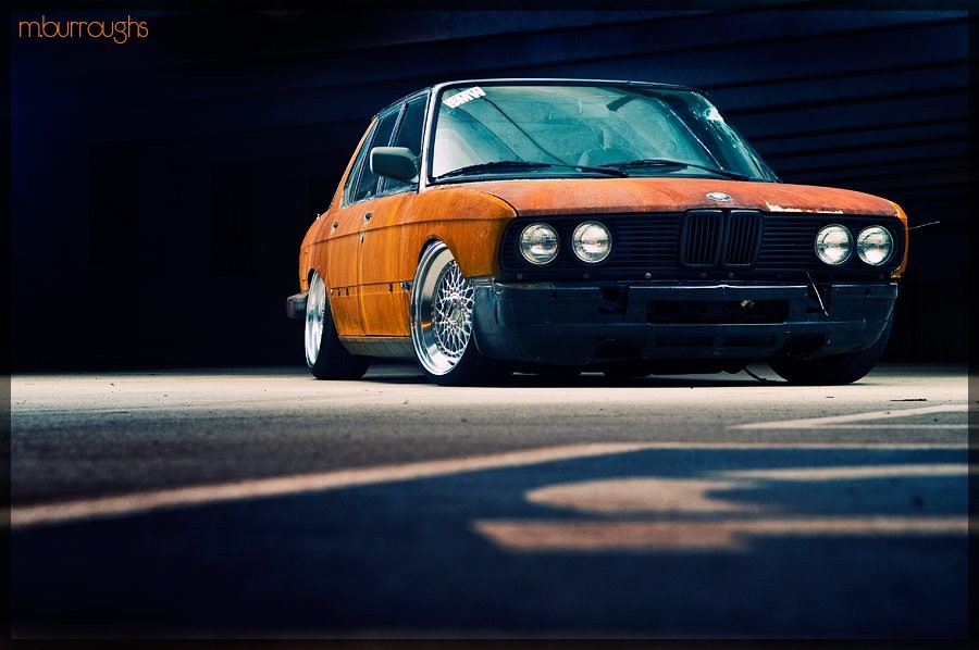 BMW 5 series E28 wheels BBS RS 18″ 8.5J ET13 215/35 9.5J 225/35