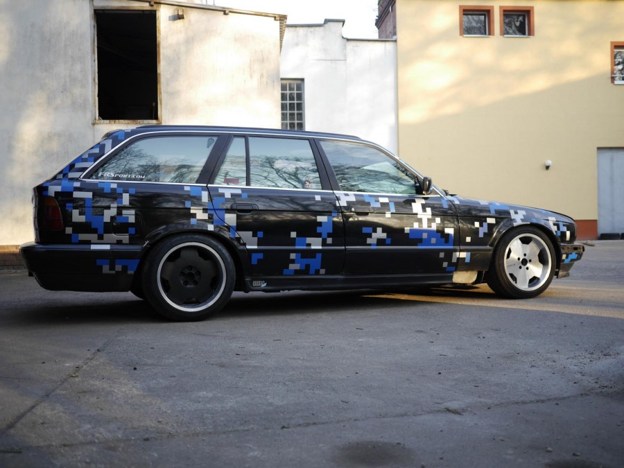 BMW 5 series E34 wheels RH Topline V2.0 17″ 8.5J ET30 225/45 Topline V1.0 9.5J ET14 255/40