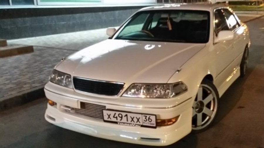 Toyota Mark II 100 wheels Impul Hoshino RS 18″ 8J ET32 1JZ-GTE inside+R154 誠実な友 