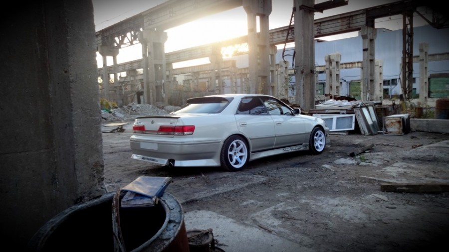 Toyota Mark II 100 wheels Rays Volk Racing TE37