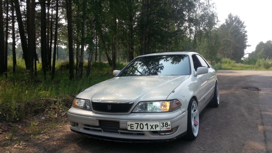 Toyota Mark II 100 wheels Rays Volk Racing TE37SL Vujic 