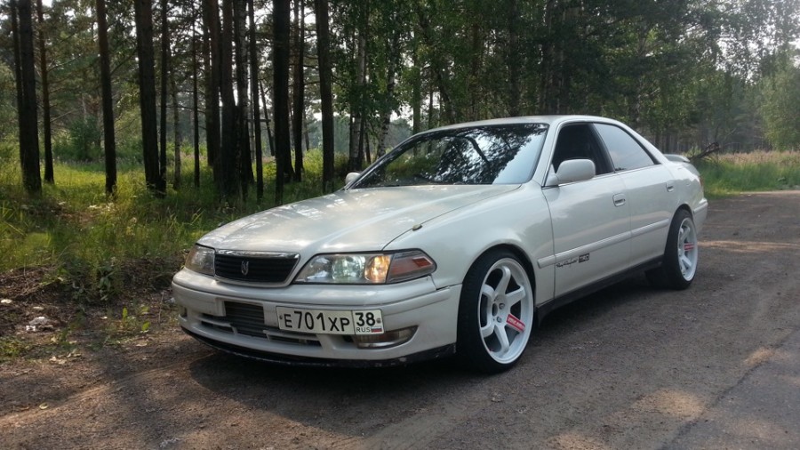 Toyota Mark II 100 wheels Rays Volk Racing TE37SL Vujic 