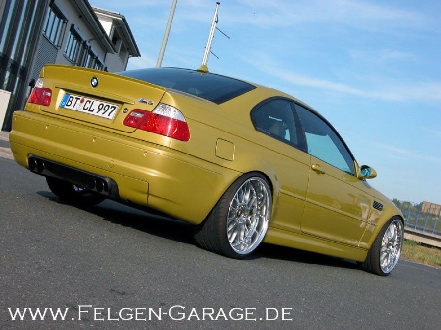 BMW 3 series E46 wheels Work VS-XX 20″ 9.5J ET51 235/30 11J ET19 285/25