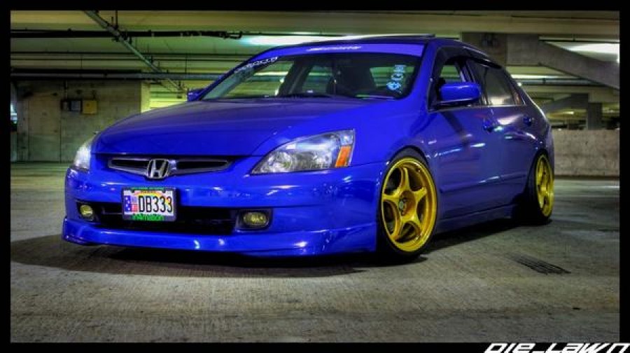Honda Accord 7 generation wheels 5Zigen FN01R-C 17″ 9J ET15 205/45
